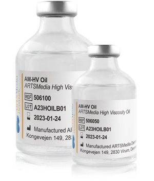 ARTSMedia Denmark High Viscosity Oil. For all IVF procedures needing oil overlay including IVF, ICSI, Biopsy, etc.