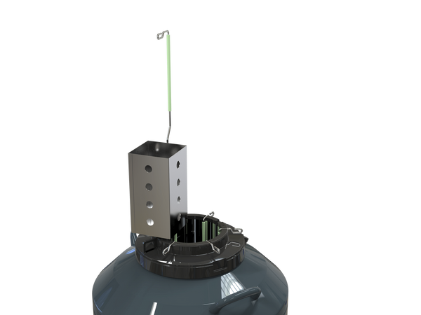 phasetwo CCF90, Cryogenic Canister Freezer, W/ 6 Square Canisters