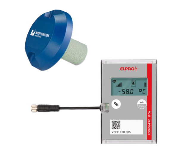 IC Biomedical CXR100 Cryogenic Shipper with Replaceable Absorbent Material and 11″ Canister (Capacity: 102 x 2.0mL Vials) – IATA Compliant