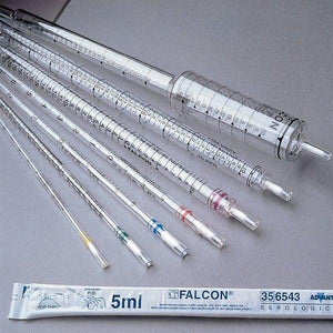 Falcon Serological Pipets. 1ml, 2ml, 5ml, 10ml, 25ml, 50ml