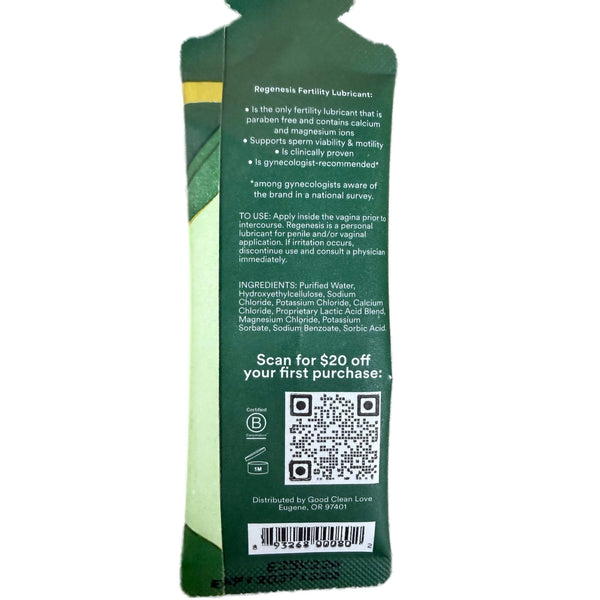 ReGenesis™ Fertility Lubricant (FDA 510k Cleared)