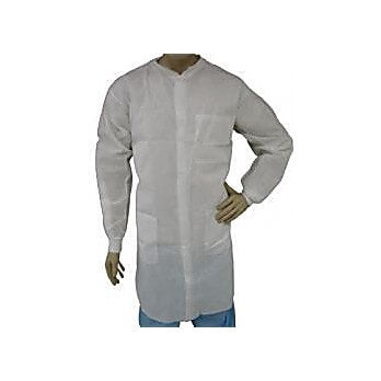 EPIC Spunbound Meltblown Polypropylene (SMS) Heavyweight Labcoats
