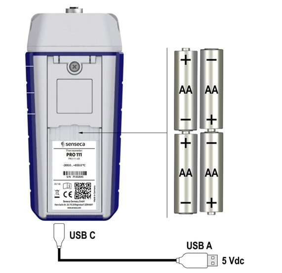 Professional Pt100 4-wire high precision thermometer