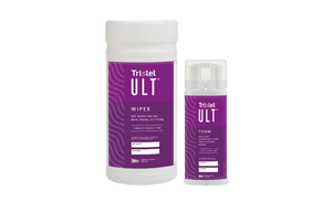 Tristel ULT ultrasound probe cleaner - Wipes and Foam