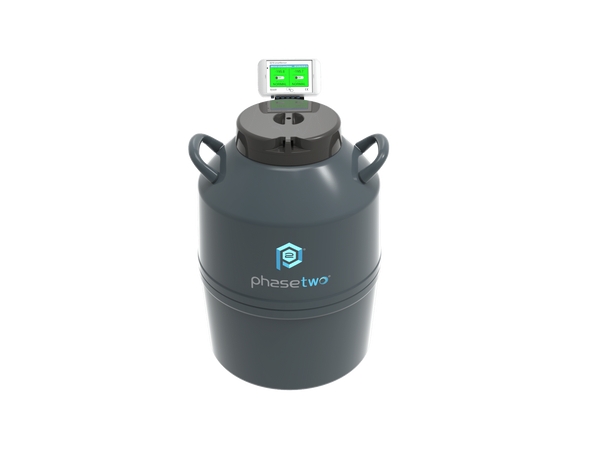 phasetwo CCF35V (6 Canister) and CCF35H (10 Canister), Cryogenic Canister Freezer