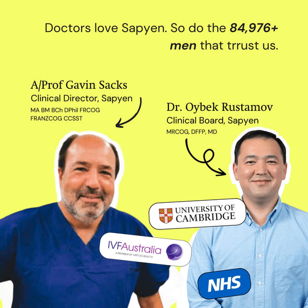 Sapyen At-Home Male Fertility Analysis Kit