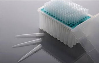 1000ul Pipette Tips, Blue, Sterile, Racked - 1000/PK
