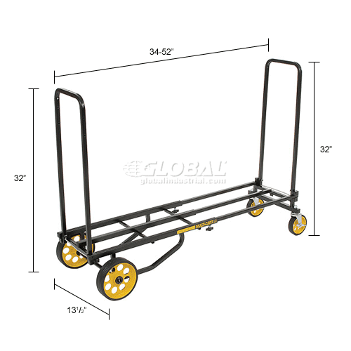 Multi-Cart® R8 Mid 8-In-1 Convertible Hand Truck 500 Lb. Capacity - IVF Store