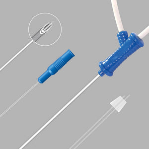 The OVUMPICK Double Lumen Ovum Pickup Needle is used for laparoscopic or ultrasound-guided transvaginal retrieval of oocytes from ovarian follicles.