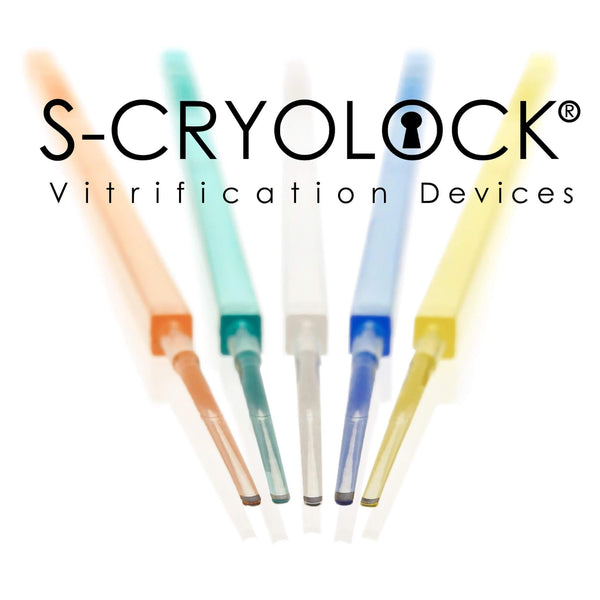 New S-Cryolock® Vitrification Device. The best selling vitrification device globally. Use for oocytes and embryos.