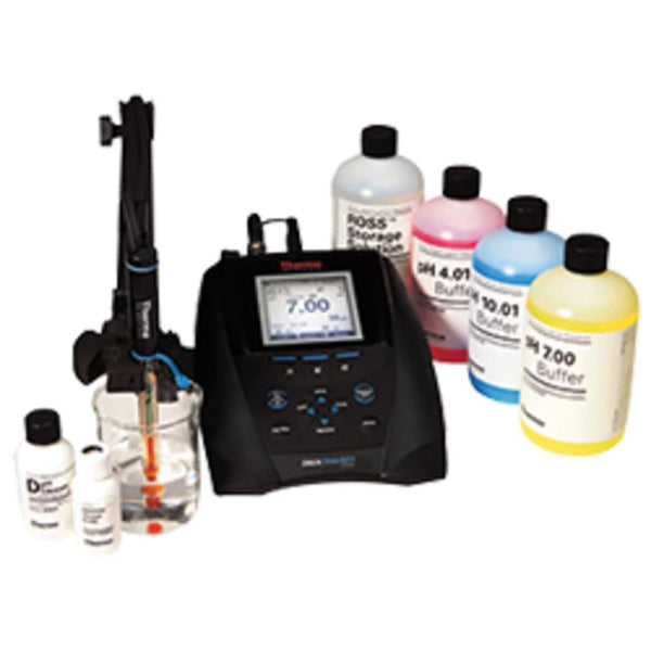 Star A211 pH Benchtop Meter Kit with Sure-Flow pH Electrode, ATC Probe, Solutions and Stand