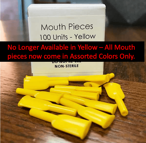 Mouth Pieces - Assorted Colors Only - IVF Store