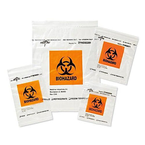 Zip-Style Biohazard Specimen Bags - IVF Store