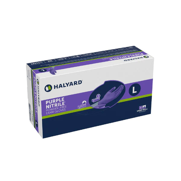 Purple Nitrile Exam Gloves