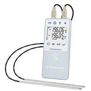 Digi-Sense® Traceable® Cryogenic Data Loggers with TraceableLIVE® Wireless Capability and Calibration