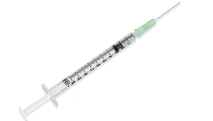 1mL Tuberculin Syringes with Detachable Needle, Slip Tip