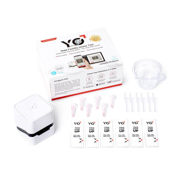 YO Home Sperm Test | at-Home Fertility Test Kit for Men