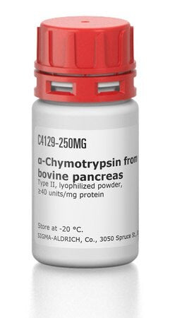 a-Chymotrypsin from bovine pancreas Type II, lyophilized powder, =40 units/mg protein