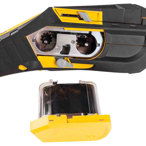 BMP61_ view of Ribbon being Installed into Printer