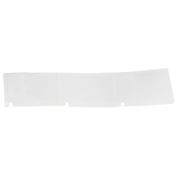 Self-Laminating Vinyl Wrap Around Labels with Ribbon for BMP41 BMP51 M511 Printers - 1.5" x 1", White