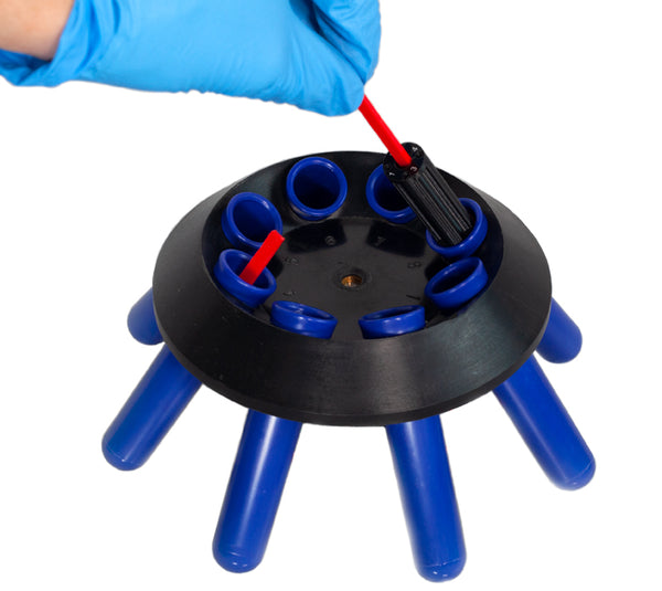 E8 Centrifuge: 8-Place FIXED Angled (Benchtop / Portable / Combination)