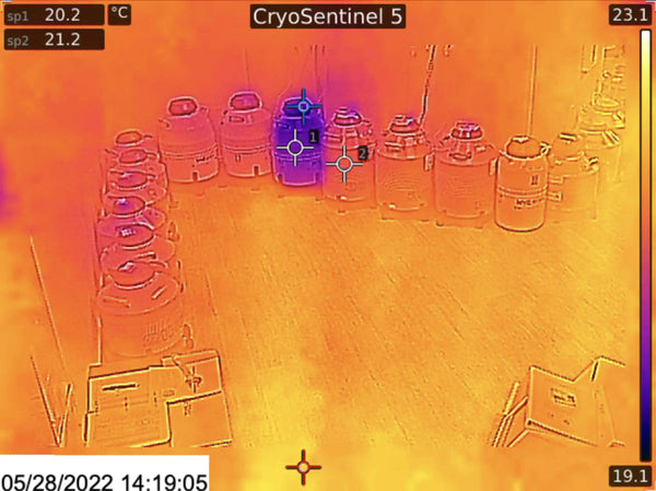 CryoSentinel® - Thermographic Cryogenic Storage Vacuum Failure Monitoring [Quote]