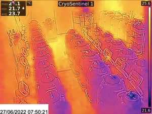 CryoSentinel® - Thermographic Cryogenic Storage Vacuum Failure Monitoring [Quote]