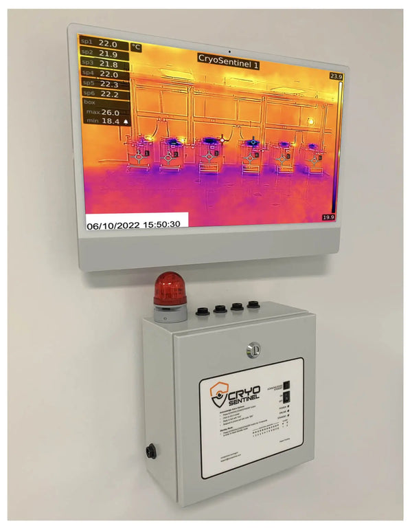 CryoSentinel® - Thermographic Cryogenic Storage Vacuum Failure Monitoring [Quote]