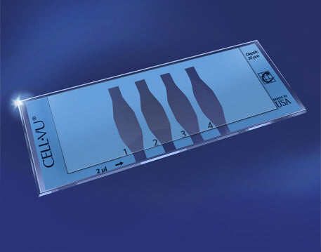 Image of Fixed Depth Sperm Counting Chamber Slides DRM-540 