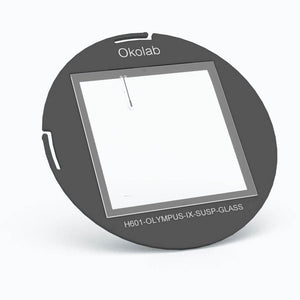 Okolab H601 Heated Glass Stage Inserts for Inverted Microscopes (Nikon, Olympus, Leica)