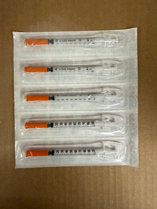 EMBECTA INSULIN SYRINGE WITH NEEDLE