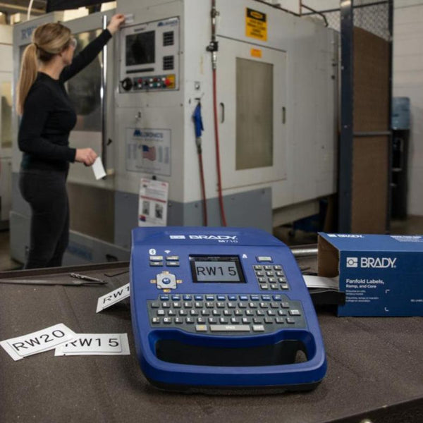 M710 Label Printer sittin on a table