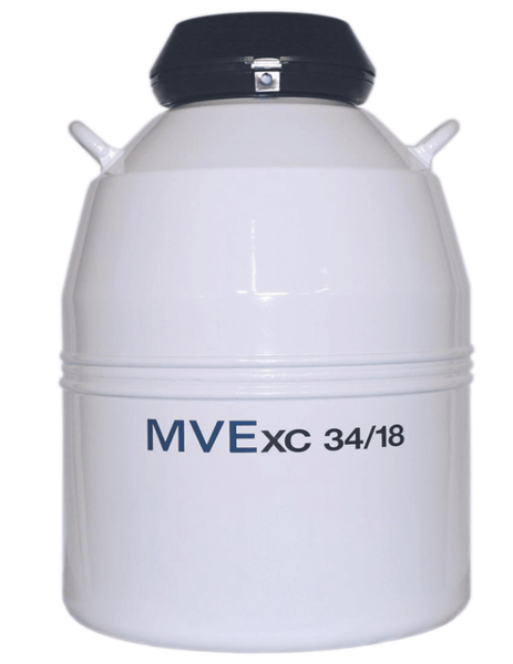MVE XC 34/18 Cryogenic Freezer with (6) 11″ Canisters (Capacity
