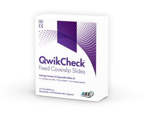 QwikCheck : Fixed Cover Slip Slides Kit