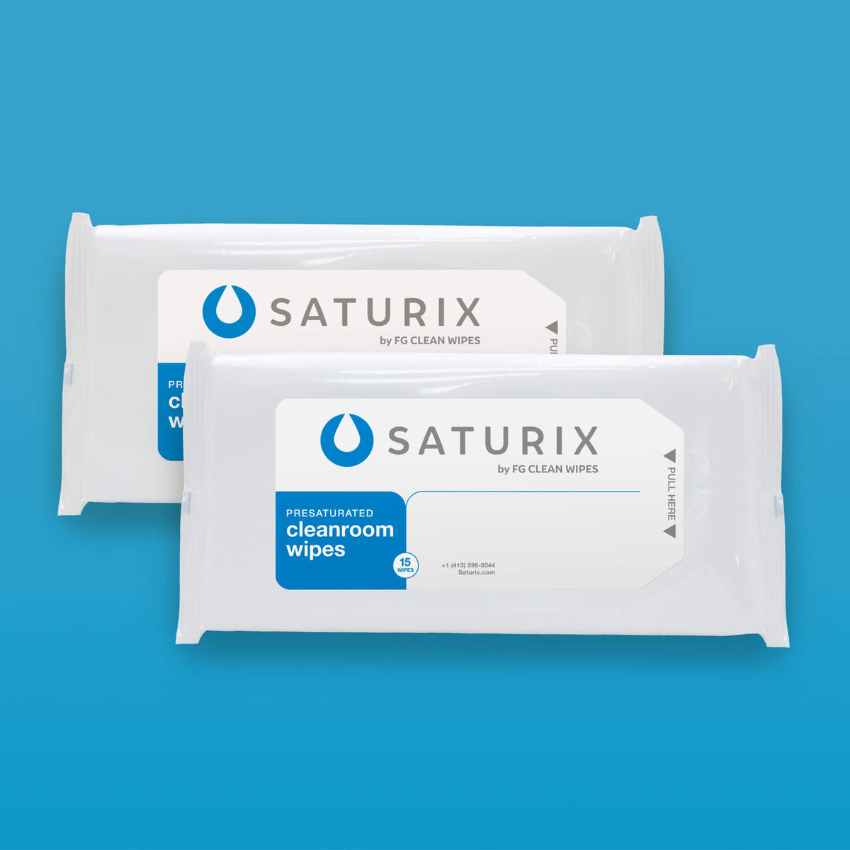 Saturix Knit Polyester 70% IPA Presaturated Cleanroom Wipes – IVF Store