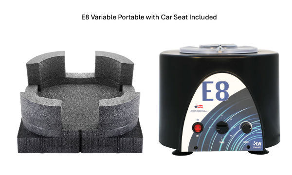 E8 Centrifuge: 8-Place FIXED Angled (Benchtop / Portable / Combination)