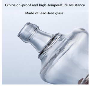 Alcohol Lamp Bottle Glass Alcohol Burner Lamp