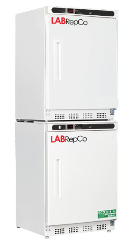 LabRepCo Futura Silver Series 9 Cu. Ft. Combo Laboratory Refrigerator & Manual Defrost Freezer
