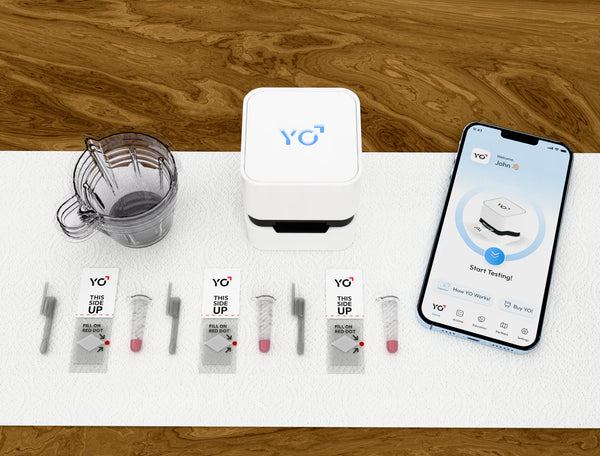 YO Home Sperm - 3 Test Kit | at-Home Fertility Test Kit for Men