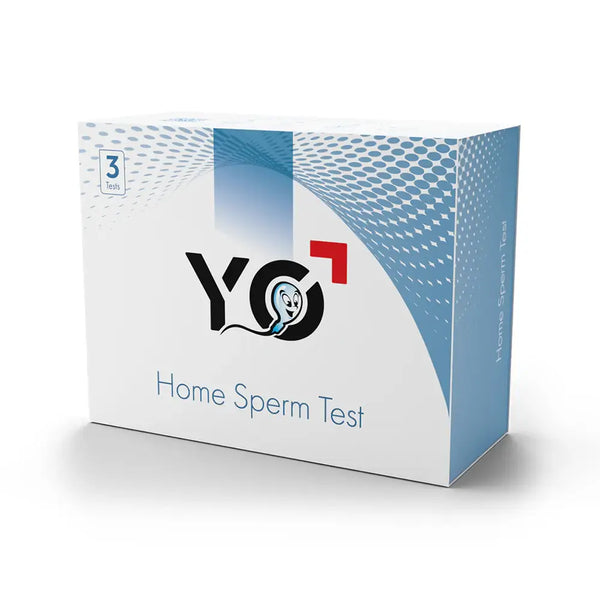 YO Home Sperm - 3 Test Kit | at-Home Fertility Test Kit for Men