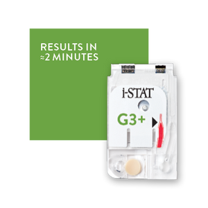 i-STAT G3+ and CG4+ Cartridges