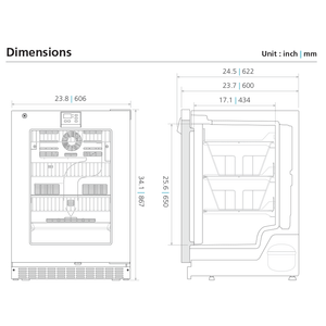 Undercounter Medical Refrigerator
