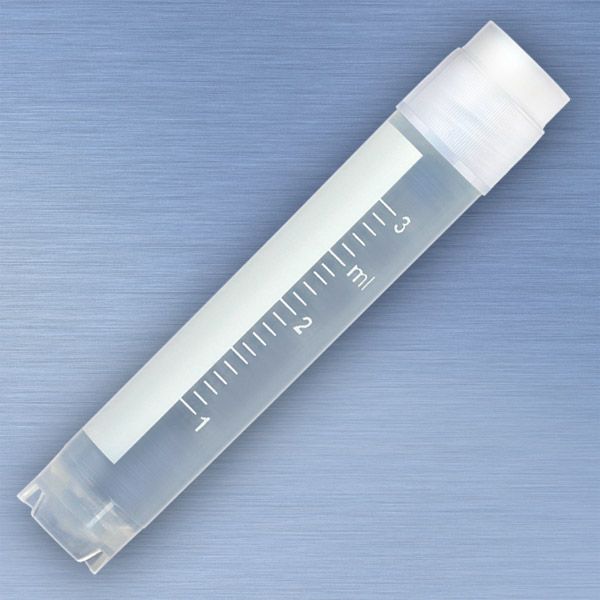 Cryogenic Vials with External Threads