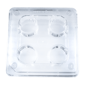 Oosafe® 4 Well Dish Treated Surface (4 Pcs/Pack, 120 Pcs/Case) - EXTENDED BACKORDERED - IVF Store
