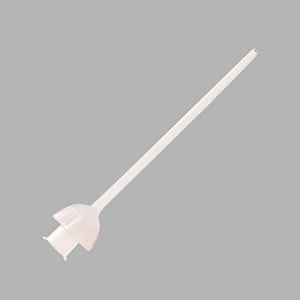 The Allwin Medical STUMPY Intra Uterine Insemination Cannula in white on a grey background