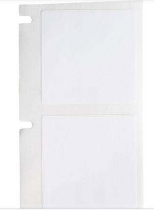 Brady Glossy White Polyester Asset and Equipment Tracking Labels (3-Pack) Single Label