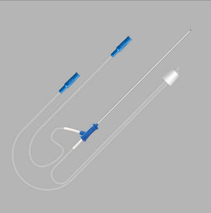 The OVUMPICK Double Lumen Ovum Pickup Needle is used for laparoscopic or ultrasound-guided transvaginal retrieval of oocytes from ovarian follicles.