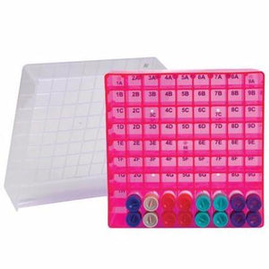 81-Well Microtube Low Temperature Storage Boxes - IVF Store
