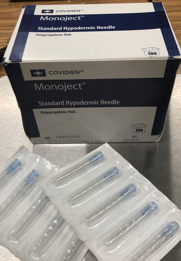 Hypodermic Needle - 22G x 1 1/2" - IVF Store