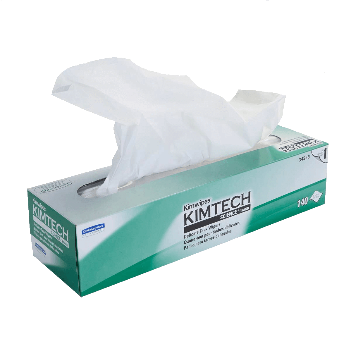 Kimwipes Delicate Task Wipers, White, 11.8" x 11.8" (196/box or 2,940/case)